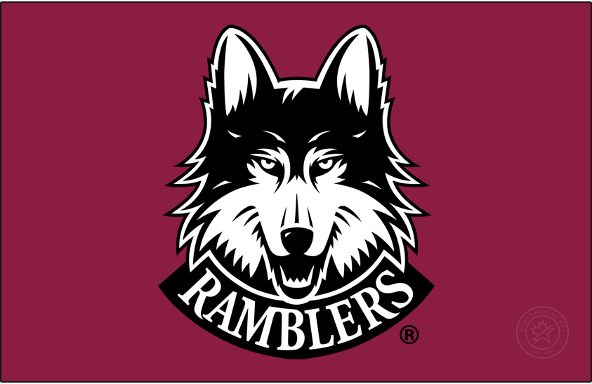 Loyola Ramblers 2000-2012 Secondary Logo v2 diy DTF decal sticker